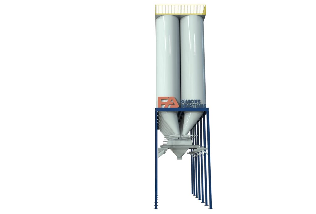 SILO DE EXPEDIÇÃO COM BALANÇA ROBÔ(2)