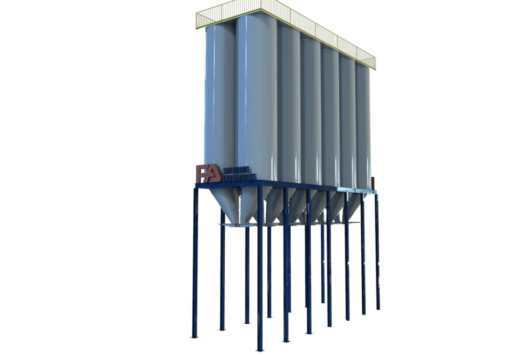 SILO DE EXPEDIÇÃO COM BALANÇA ROBÔ(3)